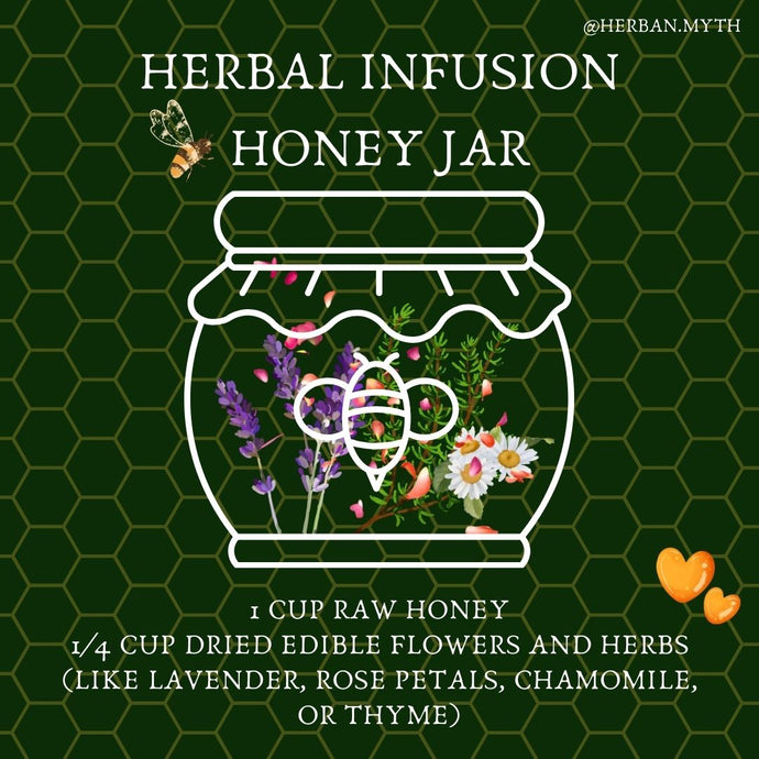 Herbal Infusion Honey Jar