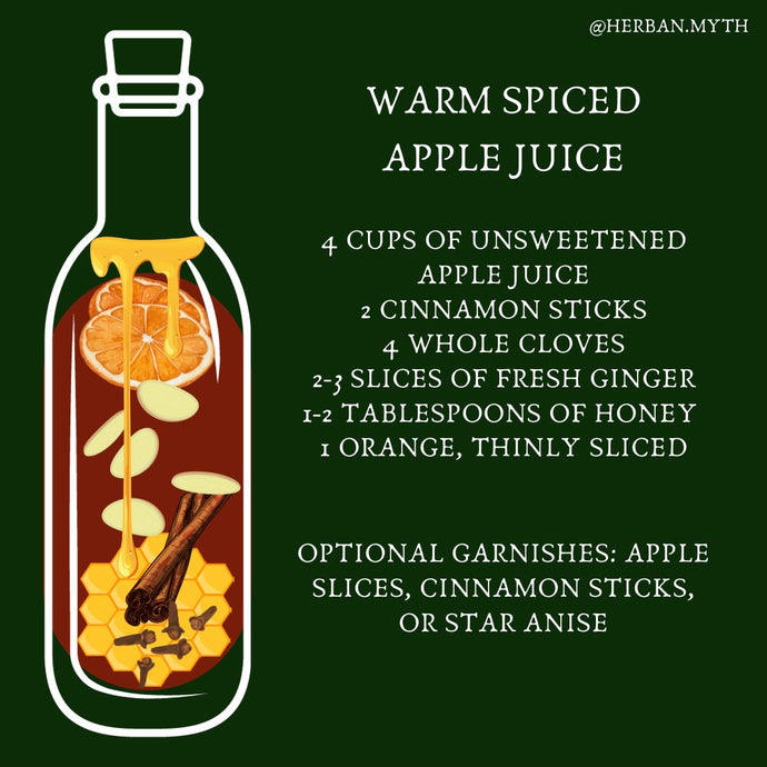 Warm Spiced Apple Juice