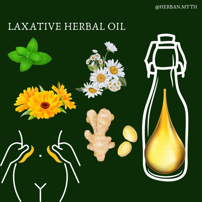 Homemade Laxative Herbal Oil