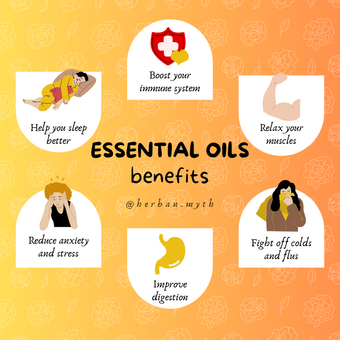 Essential oils - Benefits + when to use each