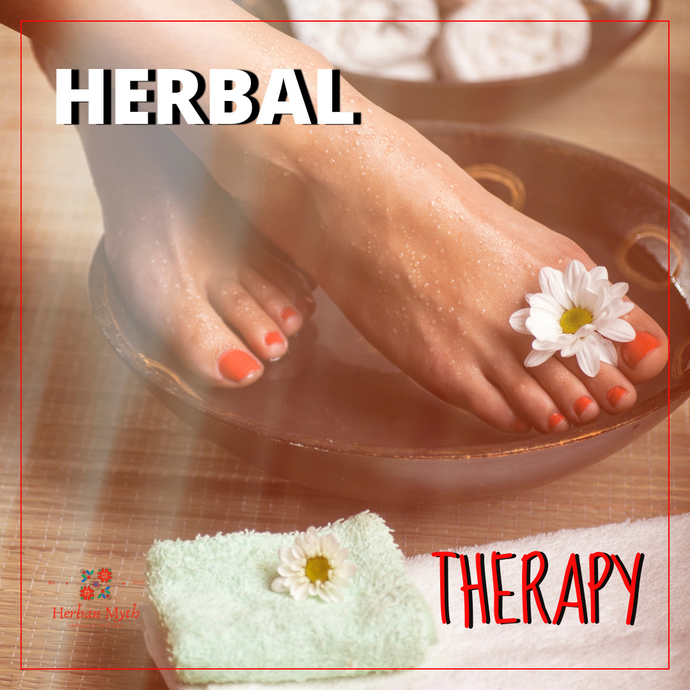 Foot Therapy With Herbs